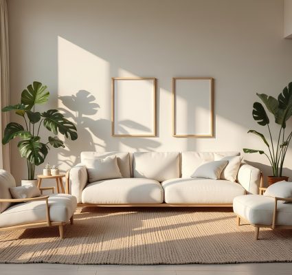 dreamstime_xxl white office with 2 green plants on each side